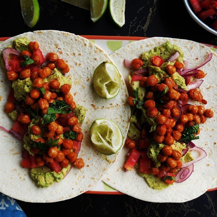 Chickpea Fajitas