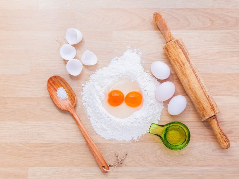 mixing dough for pasta